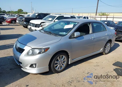 2010 Toyota Corolla S from USA, damaged, VIN 2T1BU4EE3AC525277